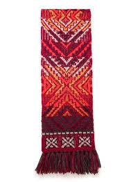 🧣 Wool scarf with Andean patterns - the warmth of Inca traditions
